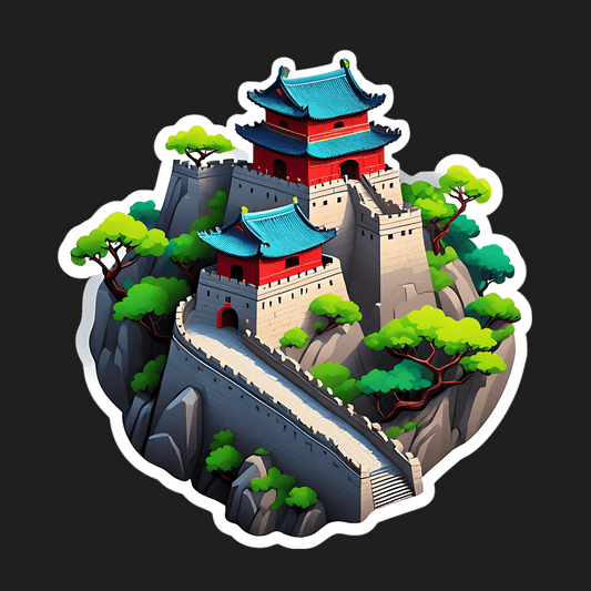 Great Wall Icon - Sticker - Heat Press Transfer