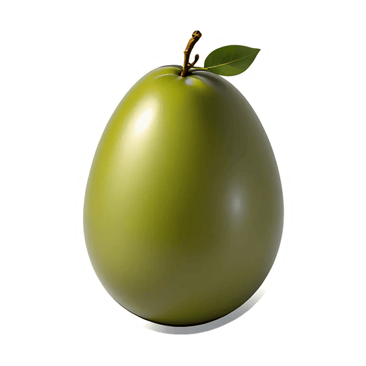 Green Apple Gloss - UV DTF Sticker - Heat Press Transfer