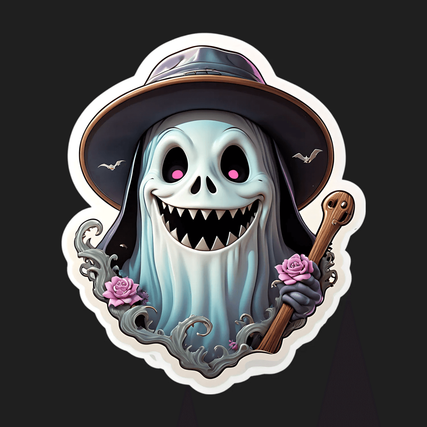 Grim Reaper Fantasy - Sticker - Heat Press Transfer