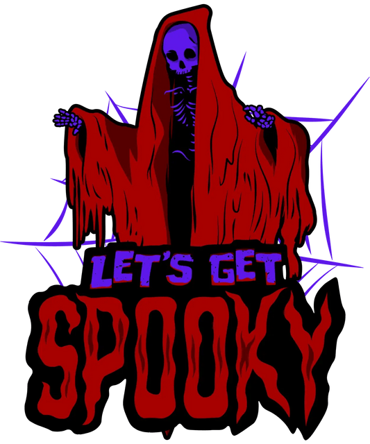 Halloween Spooky - DTF Ready to Press - Heat Press Transfer