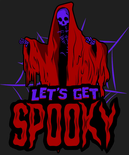 Halloween Spooky - DTF Ready to Press - Heat Press Transfer