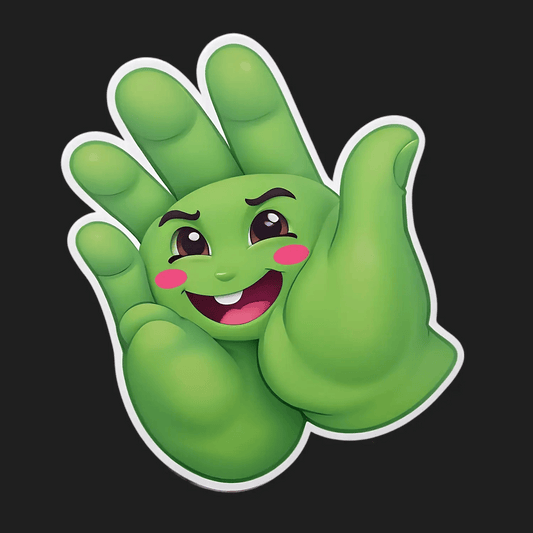 Happy Cactus - UV DTF Sticker - Heat Press Transfer