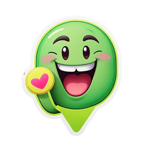 Happy Emoji - UV DTF Sticker - Heat Press Transfer