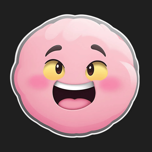 Happy Emoji - UV DTF Sticker - Heat Press Transfer