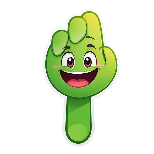 Happy Face Keychain - Sticker - Heat Press Transfer