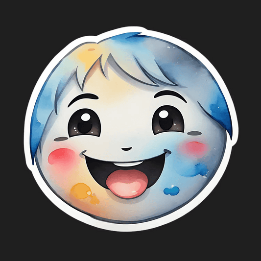 Happy Face UV - Sticker - Heat Press Transfer