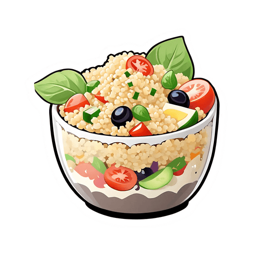 Healthy Salad Bowl - Sticker - Heat Press Transfer