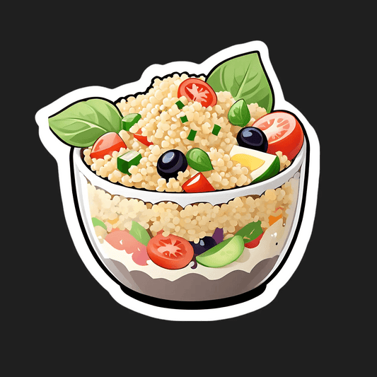 Healthy Salad Bowl - Sticker - Heat Press Transfer