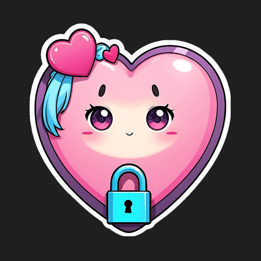 Heart Emoji - Cute Sticker - Heat Press Transfer