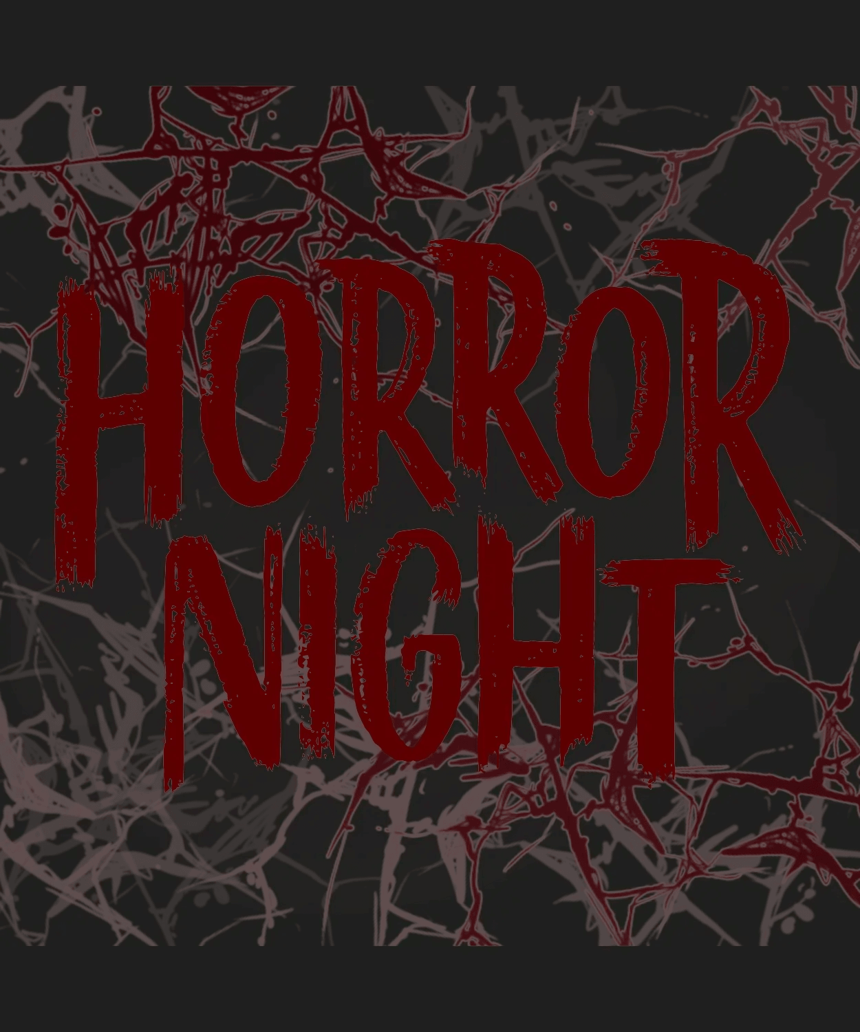 Horror Night - DTF Ready to Press (black_bg)