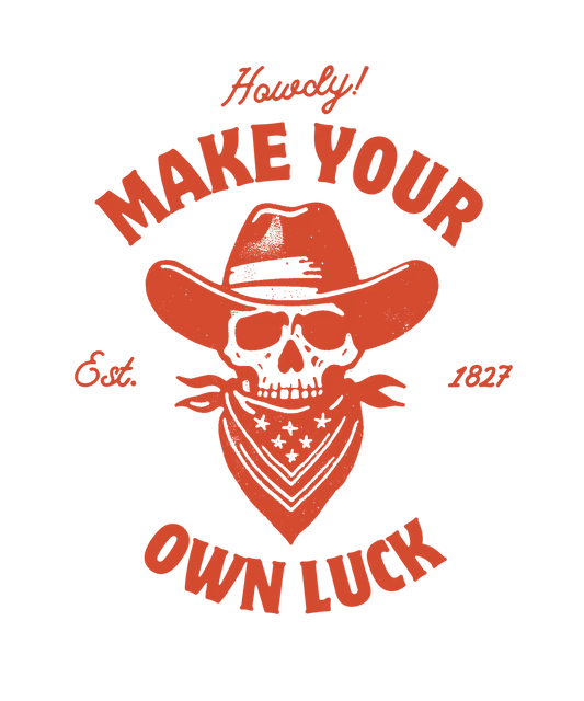 Howdy Cowboy - DTF Ready to Press - Heat Press Transfer