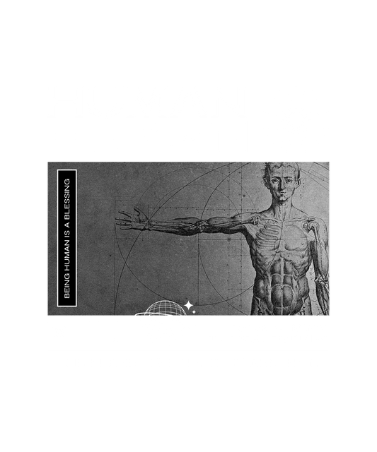 Human Anatomy - DTF Ready to Press - Heat Press Transfer