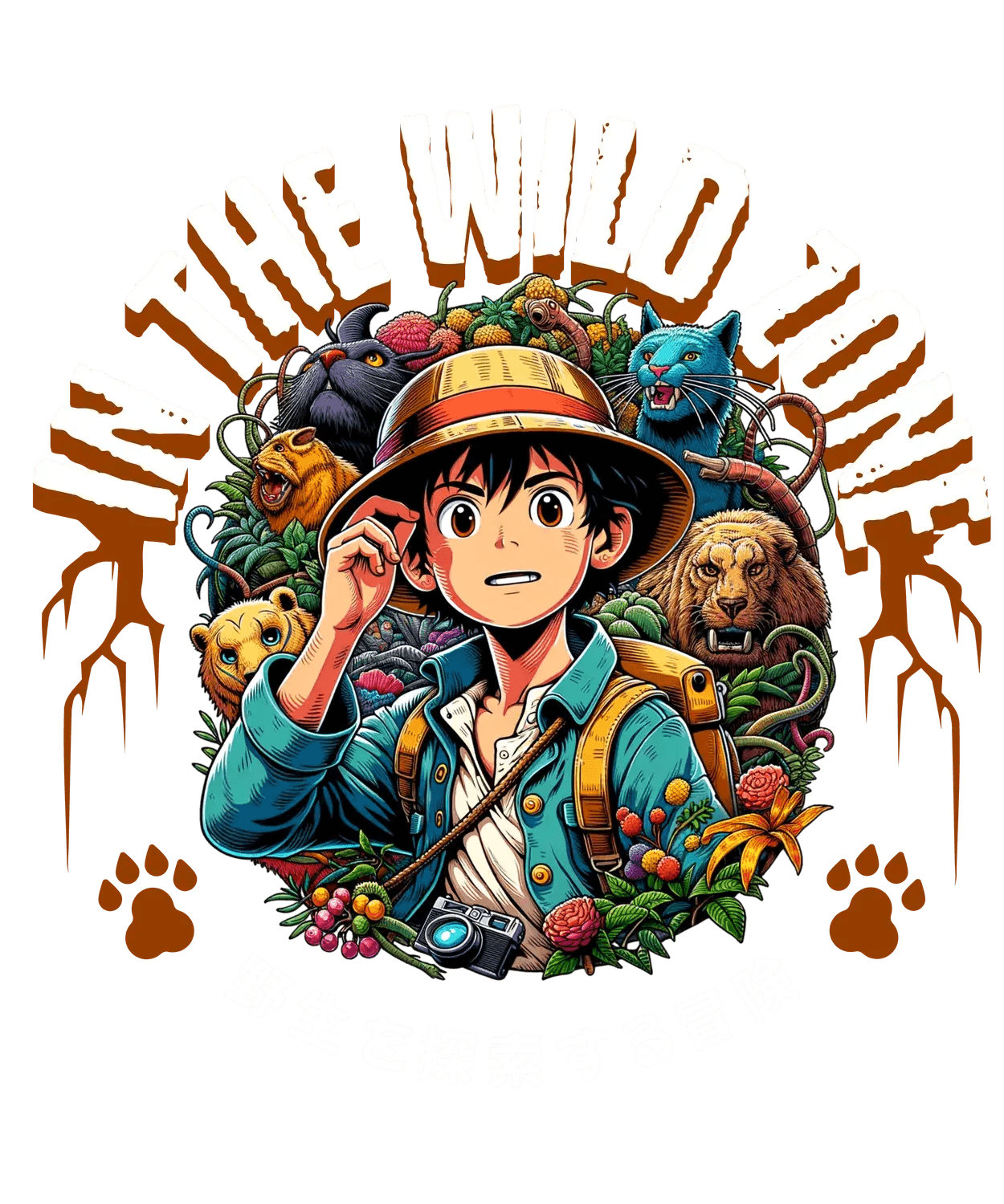In The Wild Zone - DTF Ready to Press - Heat Press Transfer