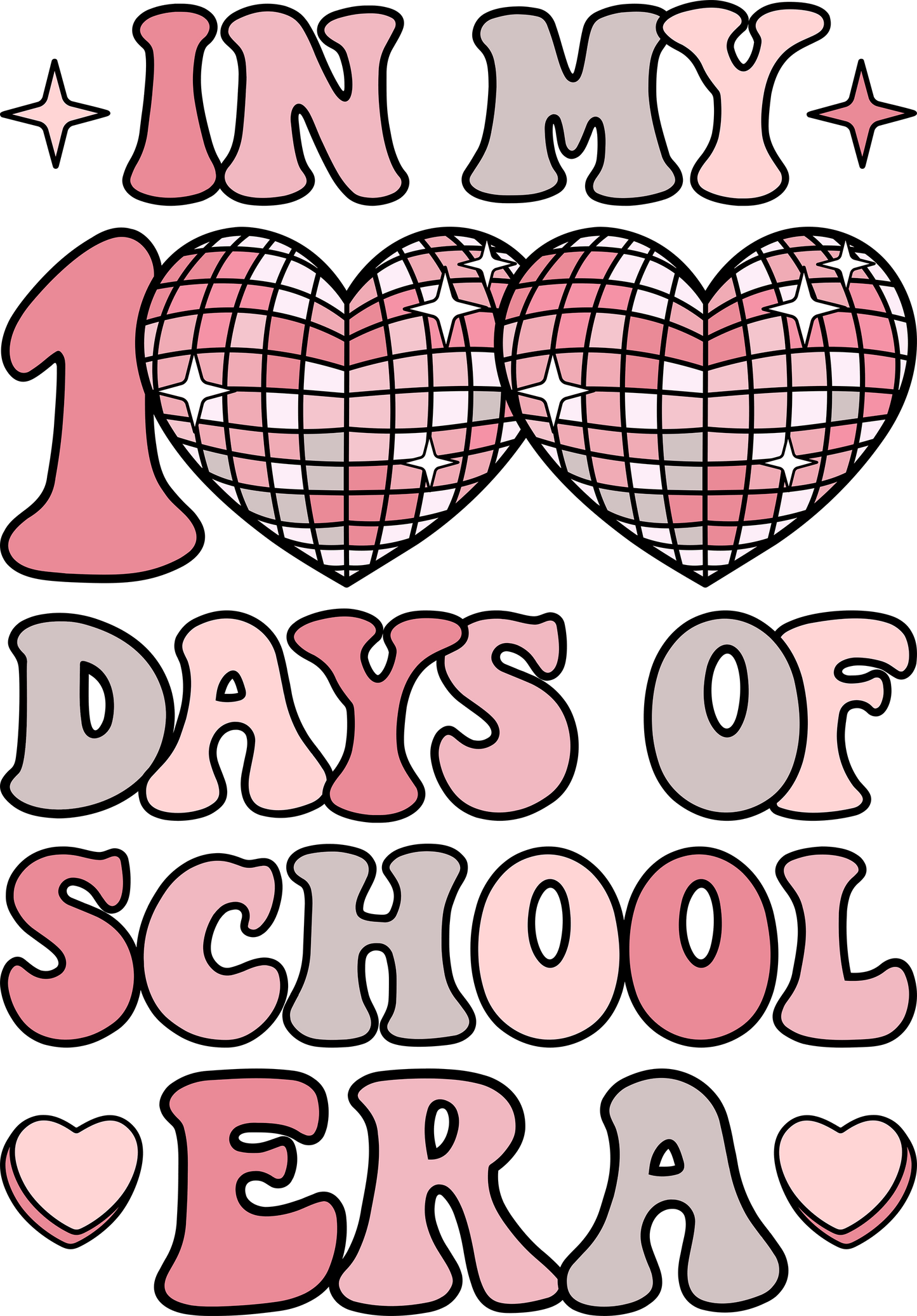100 Days of Making the Whole Class Design | Heat Press Transfer - Heat Press Transfer