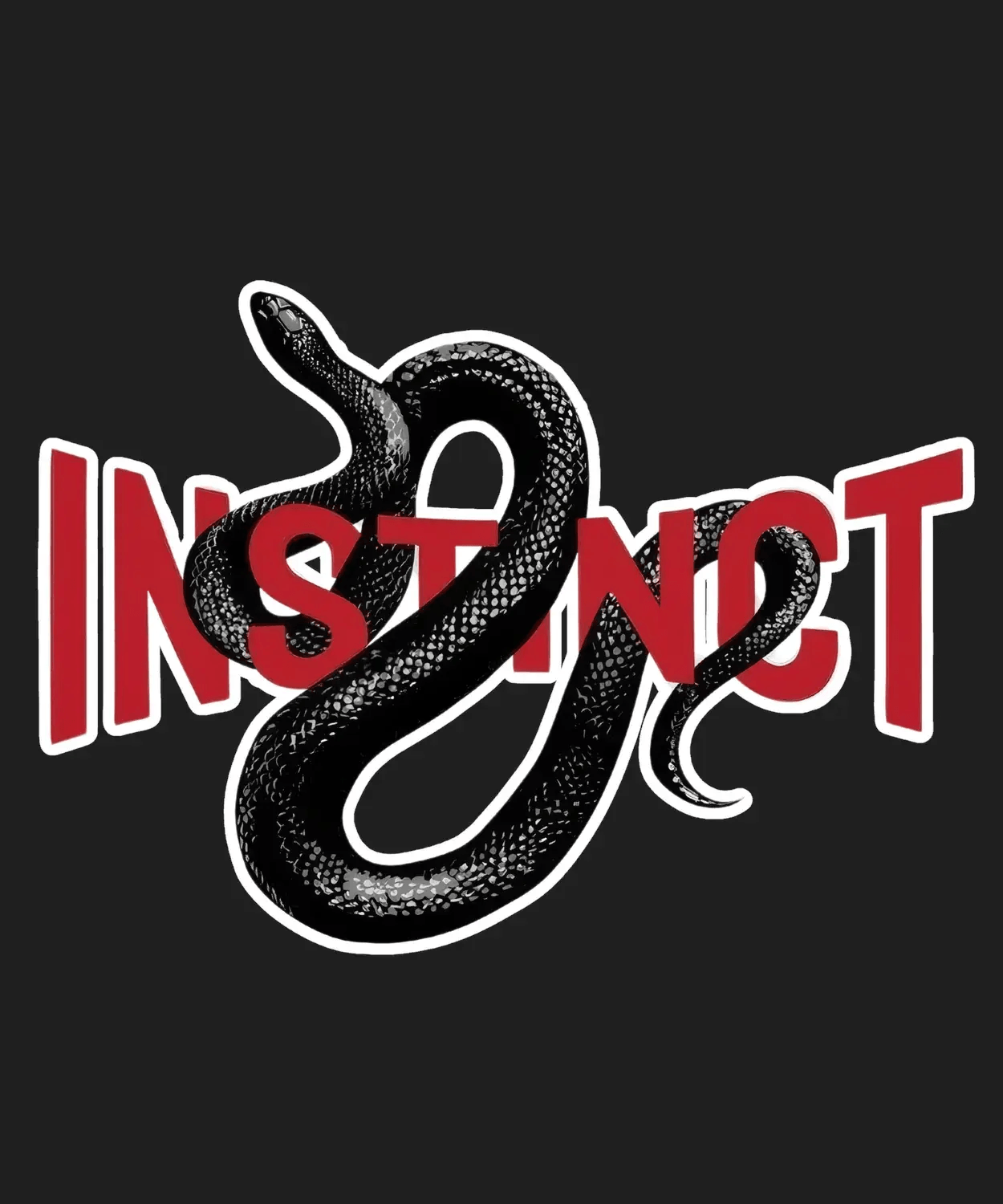 Instinct Snake - DTF Ready to Press - Heat Press Transfer