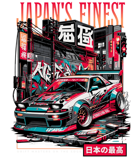 Japan's Finest Cars - DTF Ready to Press - Heat Press Transfer