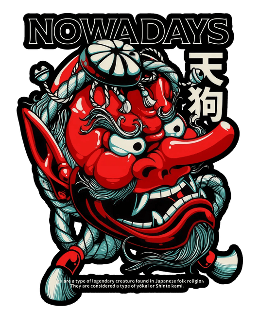 Japanese Yokai Art - DTF Ready to Press - Heat Press Transfer