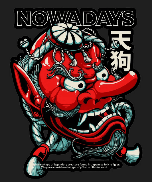 Japanese Yokai Art - DTF Ready to Press - Heat Press Transfer