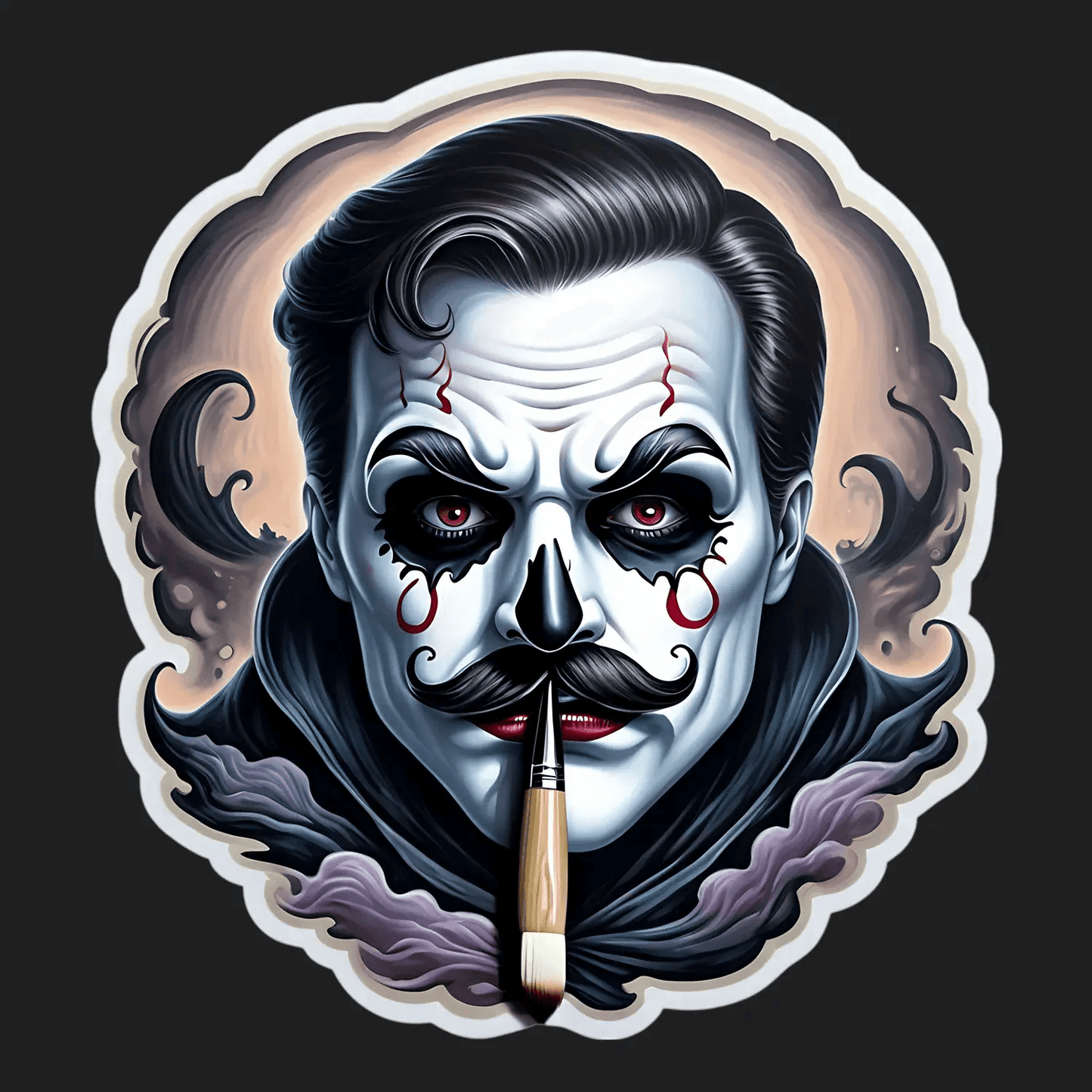 Joker Clown - UV Sticker - Heat Press Transfer