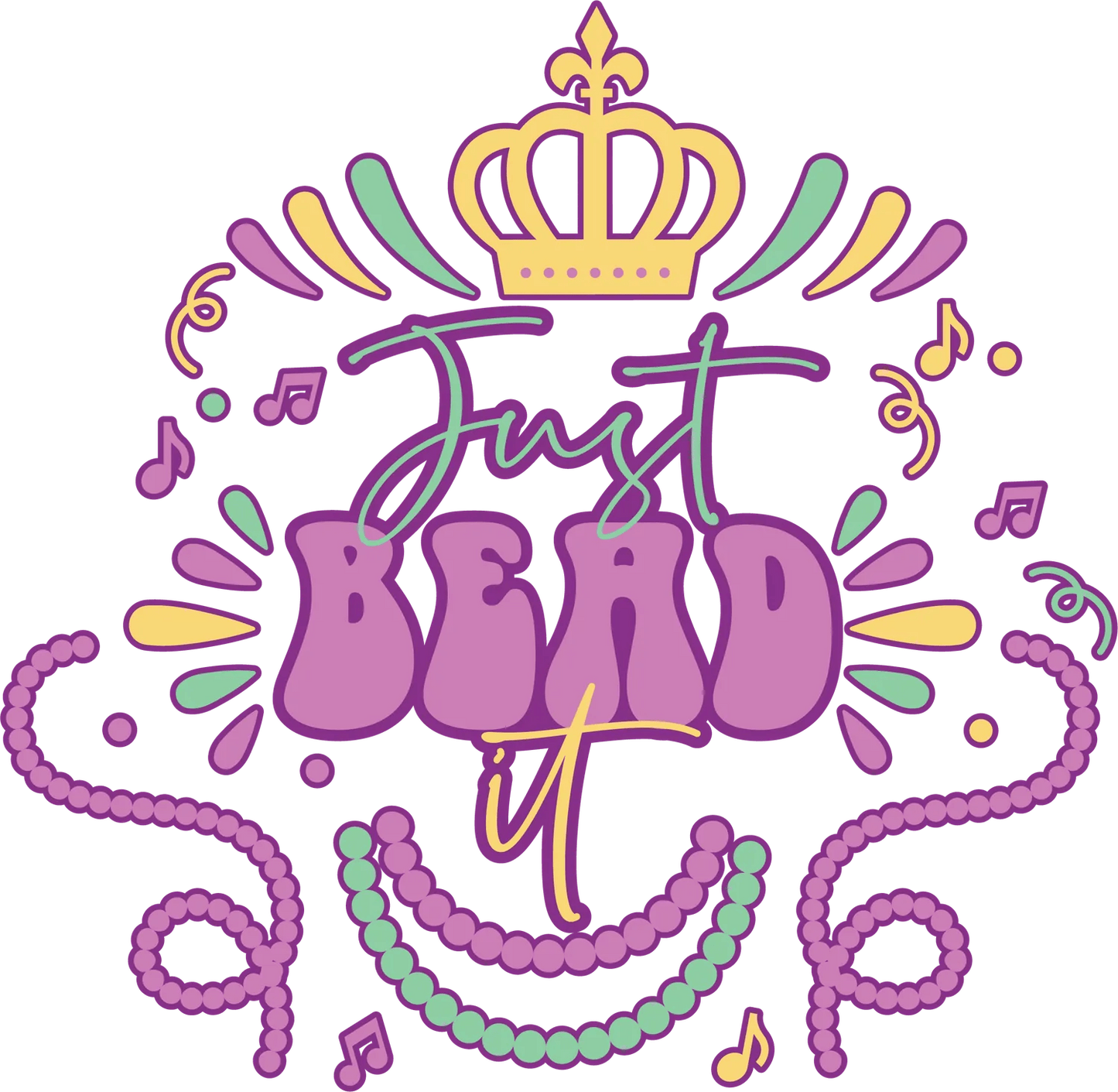 Just Beard It - DTF Ready to Press - Heat Press Transfer