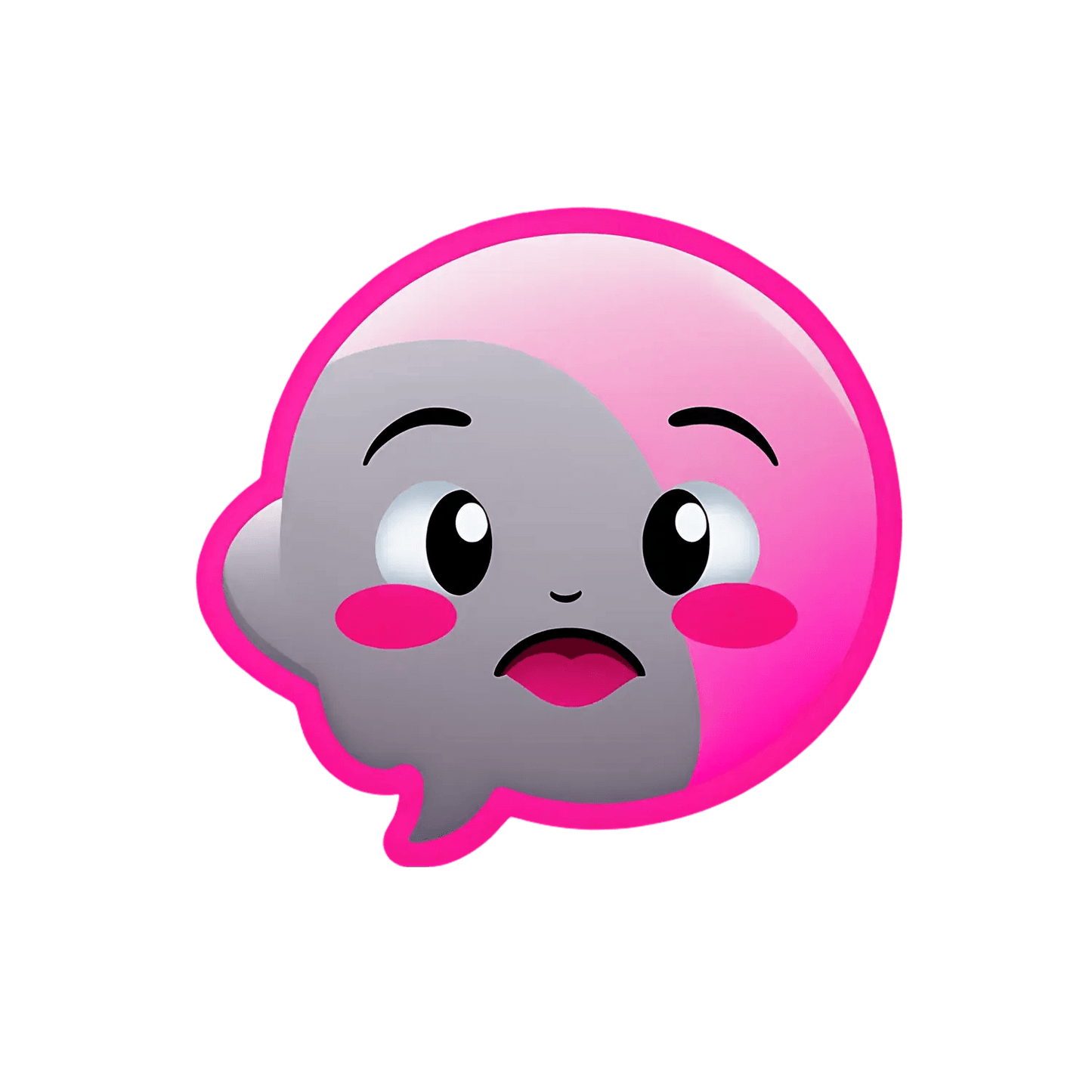 Kawaii Cloud - Cute Sticker - Heat Press Transfer