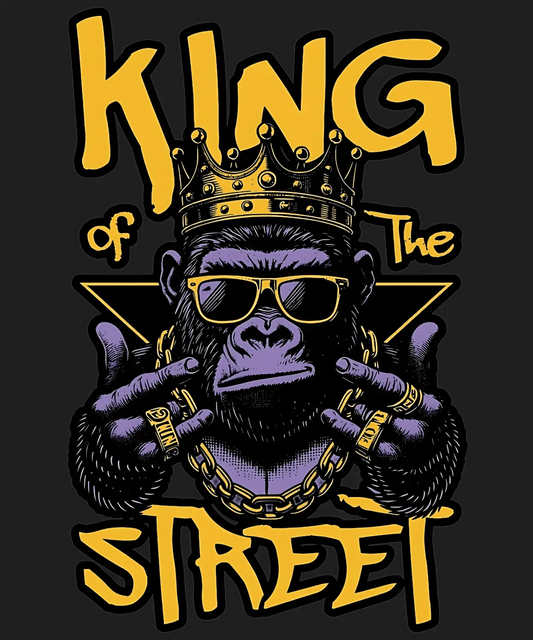King of the Street - DTF Ready to Press - Heat Press Transfer
