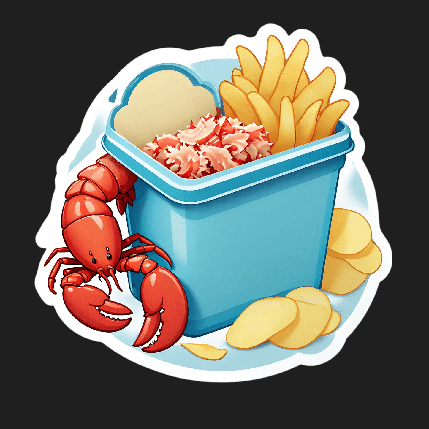 Lobster Feast - Sticker - Heat Press Transfer