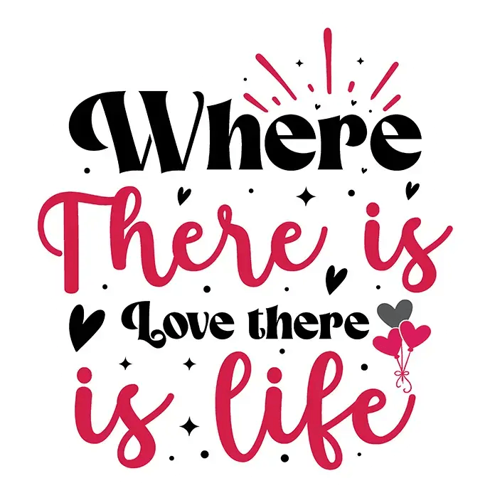 Love Quotes: Valentine’s Day DTF Gang Sheet 22"x60" Premade DTF Gang Sheet - Heat Press Transfer