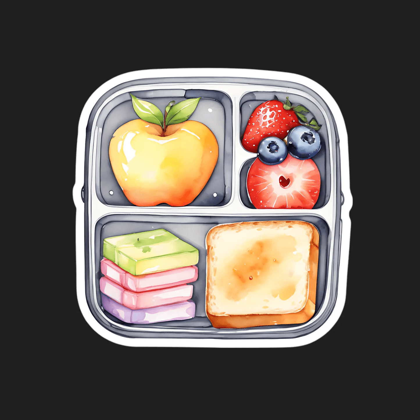 Lunchbox Delight - Sticker - Heat Press Transfer