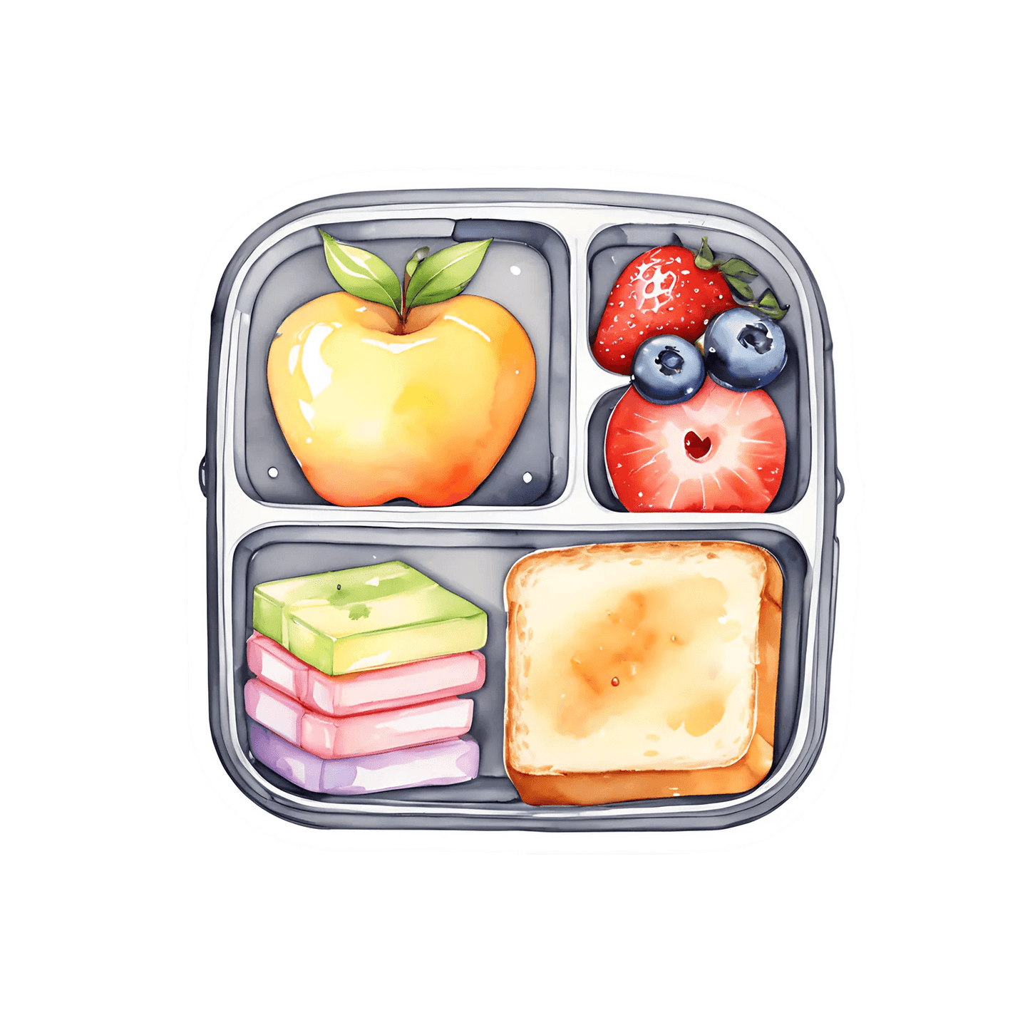 Lunchbox Delight - Sticker - Heat Press Transfer