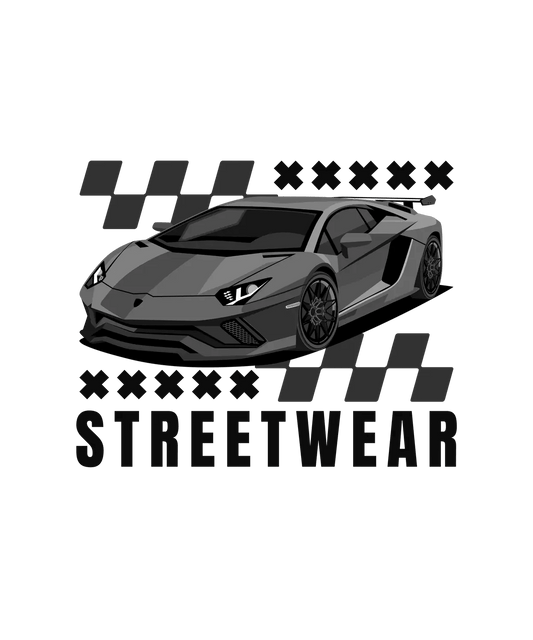 Luxury Car Style - DTF Ready to Press - Heat Press Transfer
