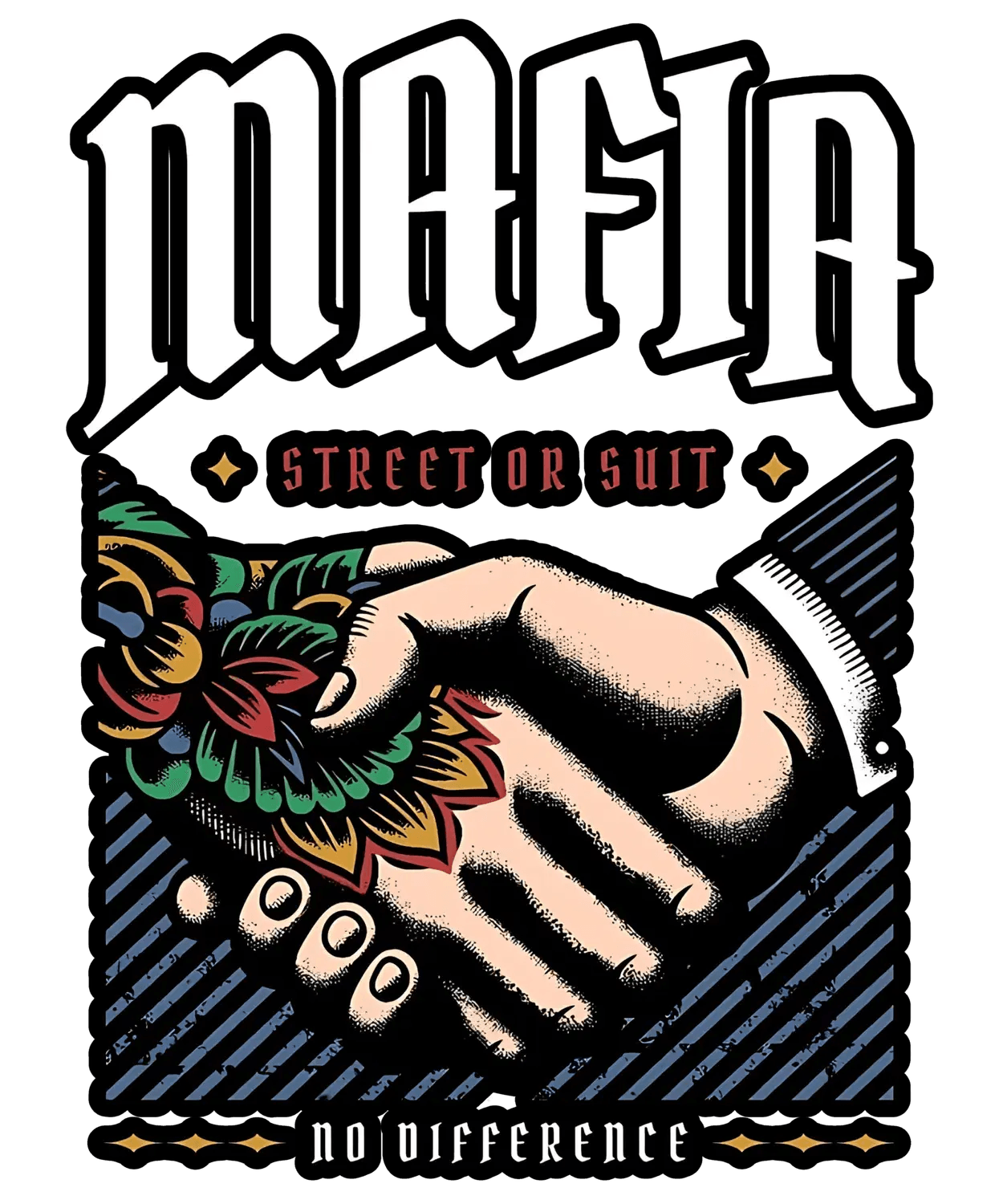 Mafia Street Art - DTF Ready to Press (original)