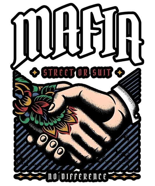 Mafia Street Art - DTF Ready to Press - Heat Press Transfer