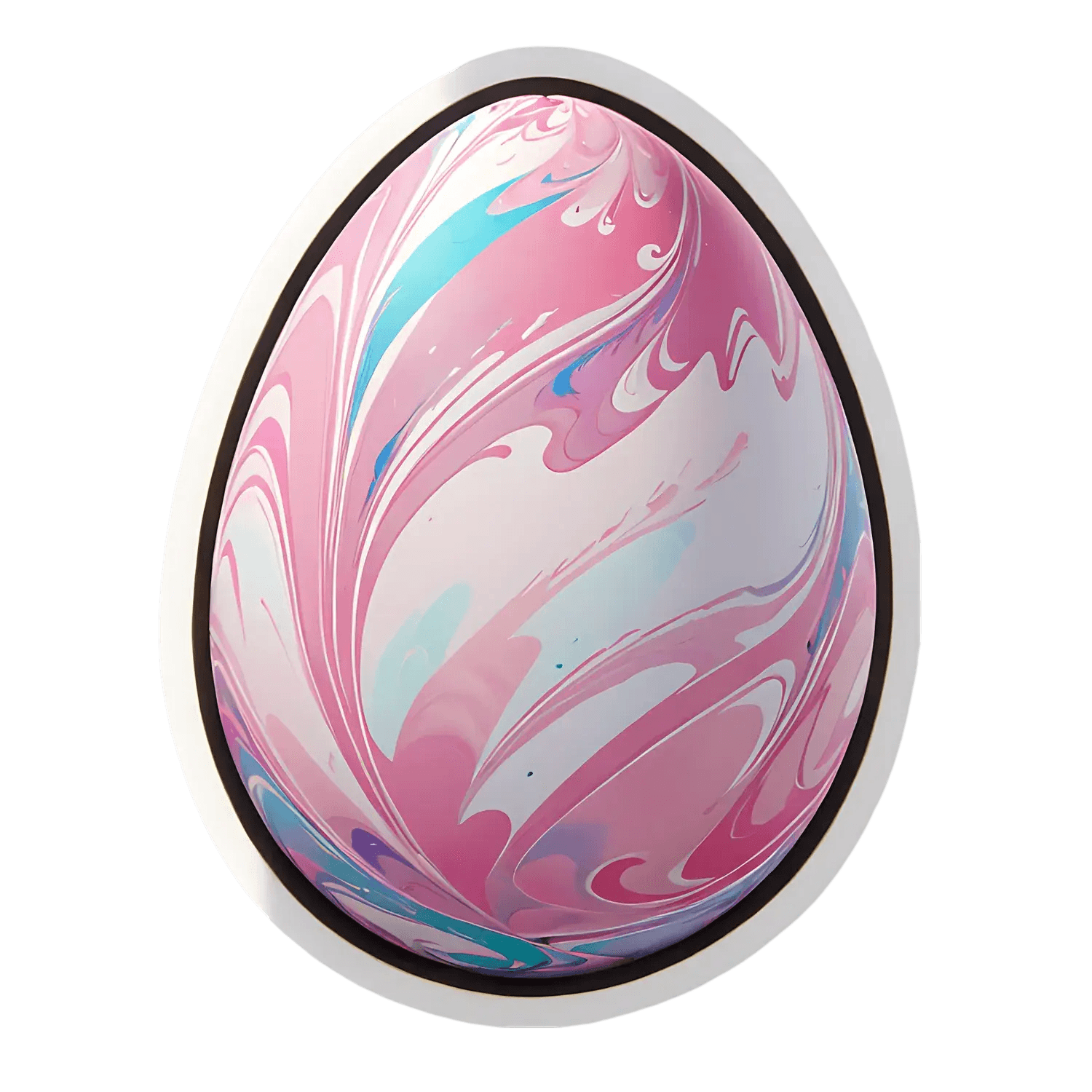 Marble Swirl - UV DTF Sticker - Heat Press Transfer