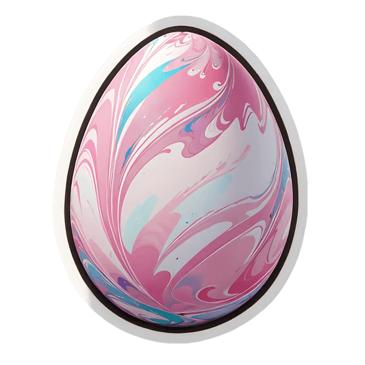 Marble Swirl - UV DTF Sticker - Heat Press Transfer