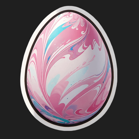 Marble Swirl - UV DTF Sticker - Heat Press Transfer