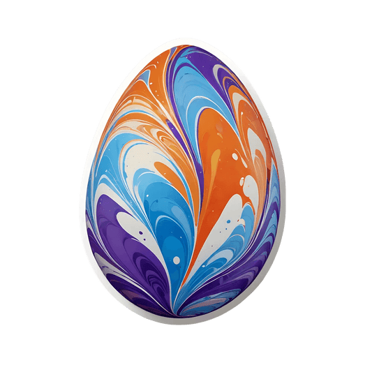 Marbled Art - UV DTF Sticker - Heat Press Transfer