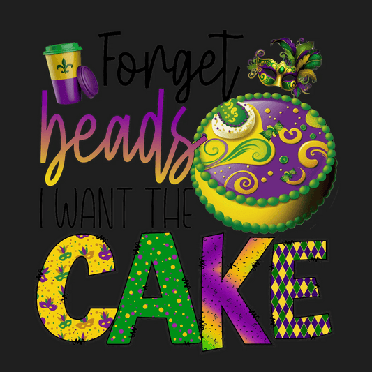 Mardi Gras Celebration - DTF Ready to Press - Heat Press Transfer
