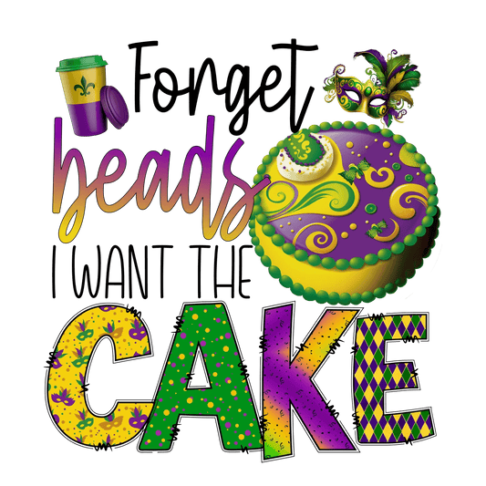 Mardi Gras Celebration - DTF Ready to Press - Heat Press Transfer