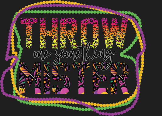 Mardi Gras Magic - DTF Ready to Press - Heat Press Transfer
