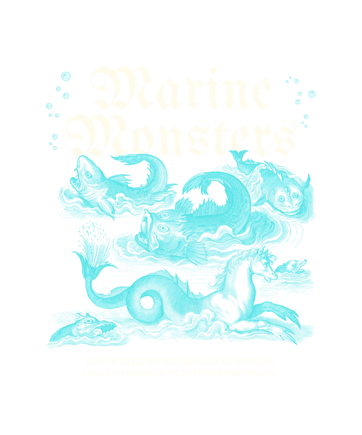 Marine Monsters Myth - DTF Ready to Press (original)