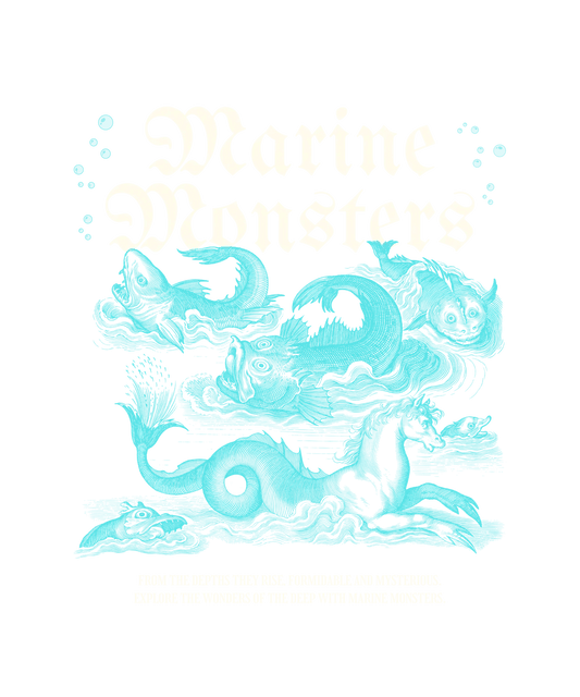 Marine Monsters Myth - DTF Ready to Press - Heat Press Transfer