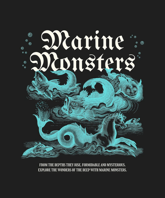 Marine Monsters Myth - DTF Ready to Press - Heat Press Transfer