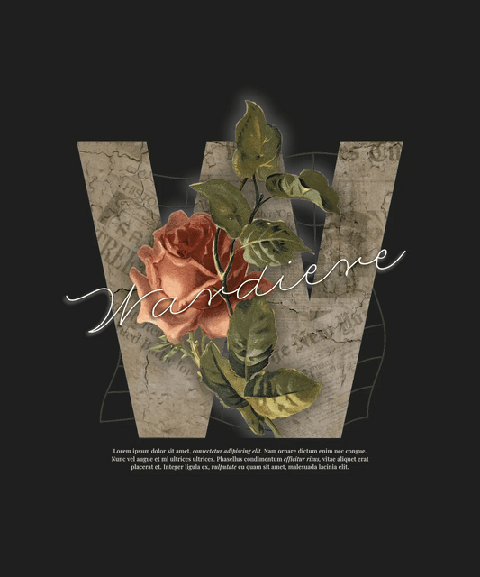Marlene Floral Art - DTF Ready to Press - Heat Press Transfer