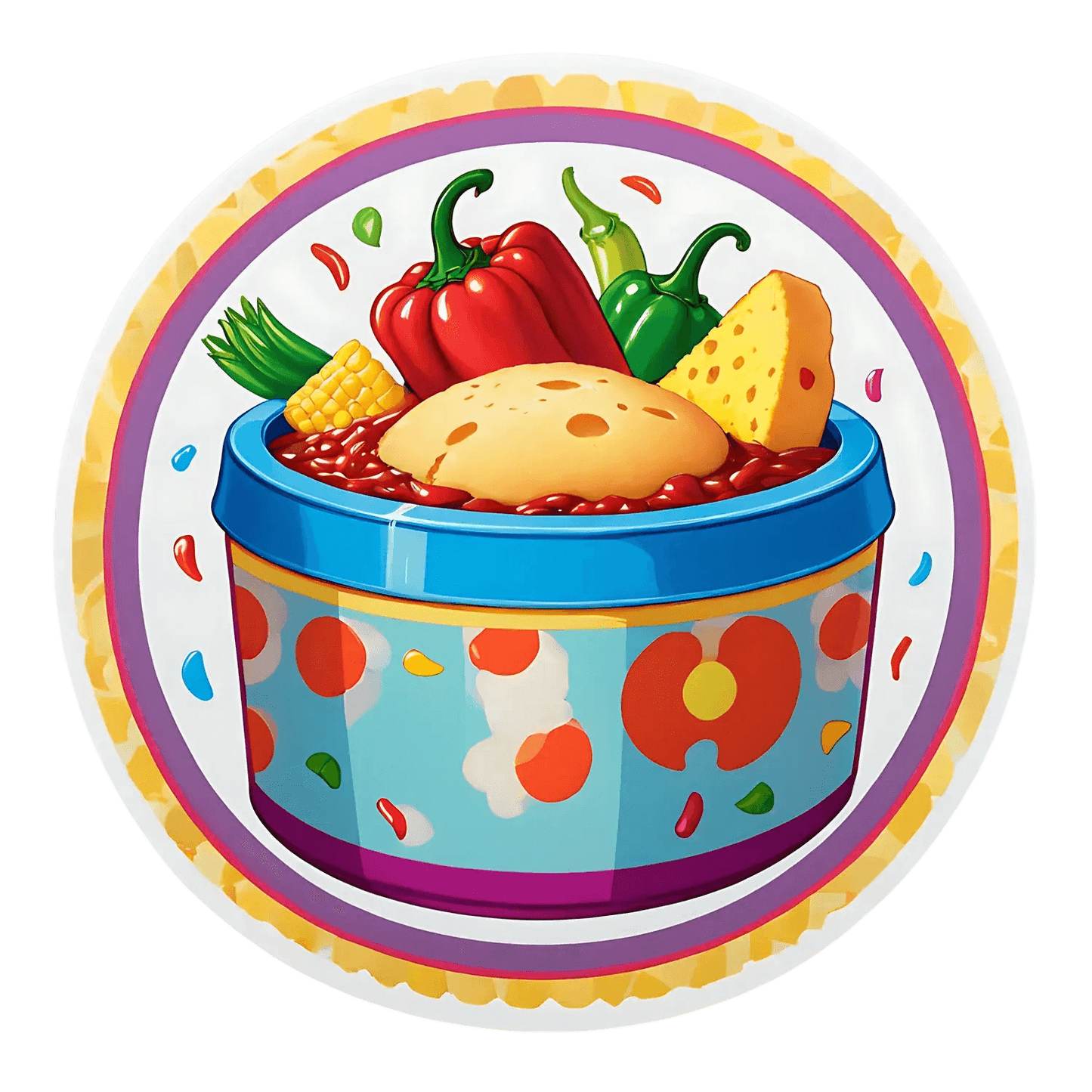 Mexican Fiesta - Sticker - Heat Press Transfer