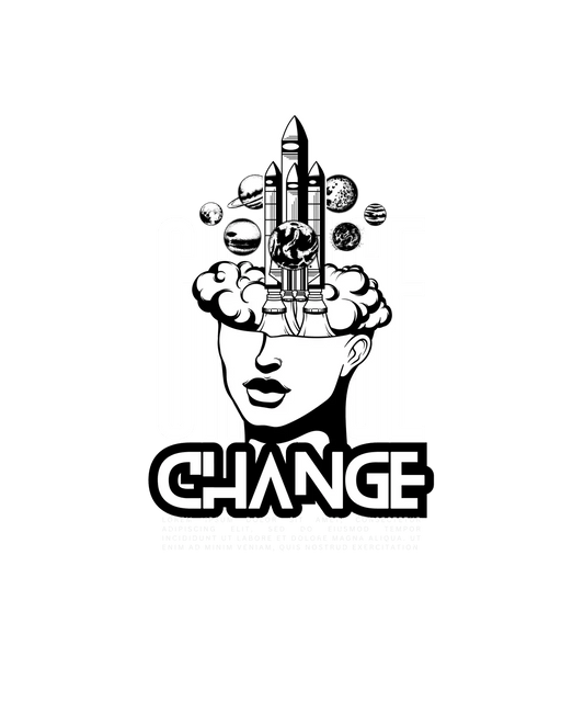 Mindful Change - DTF Ready to Press - Heat Press Transfer