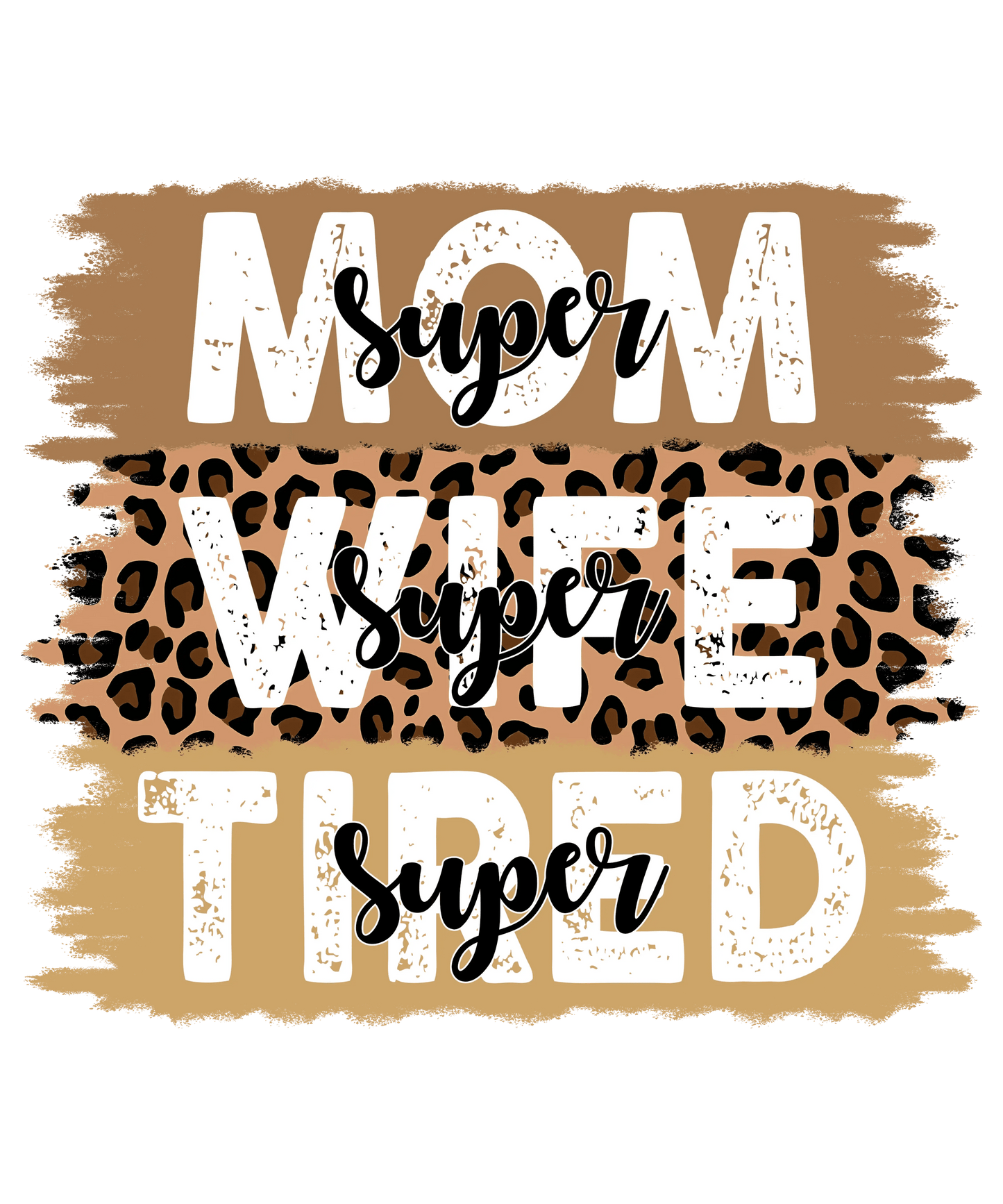 Mom Life Design - DTF Ready To Press - Heat Press Transfer