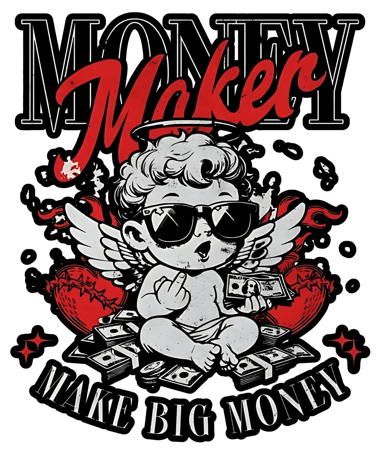 Money Maker Graphic - DTF Ready to Press (original)