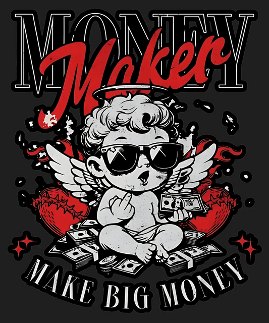 Money Maker Graphic - DTF Ready to Press - Heat Press Transfer