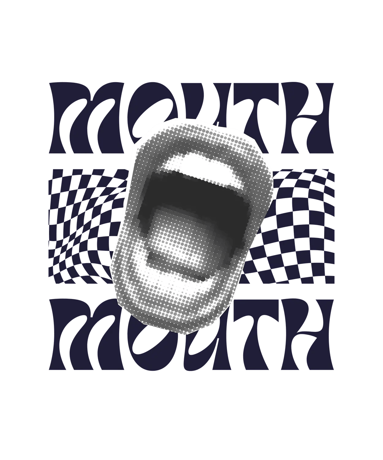 Mouth Design - DTF Ready to Press (original)